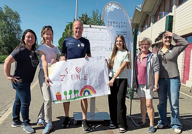 Der SC Zofingen und das Integrationsetz Region Zofingen organisieren gemeinsam den Anlass.Bild: zvg