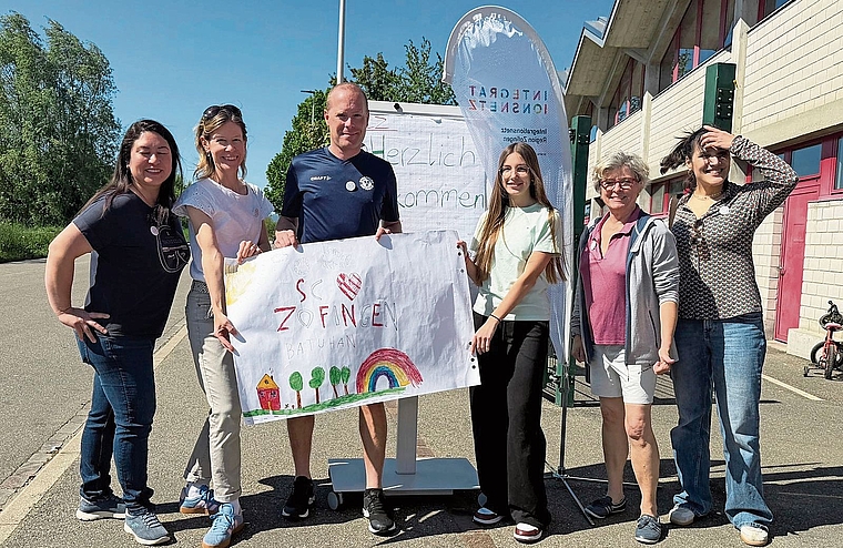 Der SC Zofingen und das Integrationsetz Region Zofingen organisieren gemeinsam den Anlass.Bild: zvg