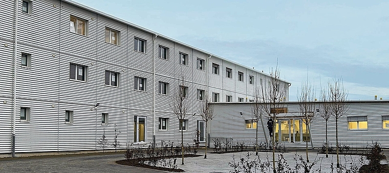 Modulbauten in Oftringen.Bild: Kanton Aargau