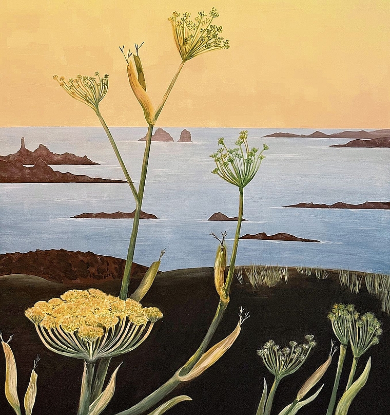 In der Ausstellung «Von der Natur inspiriert» präsentiert die Künstlerin Sonja Obrist ihre Werke.Bild: zvg