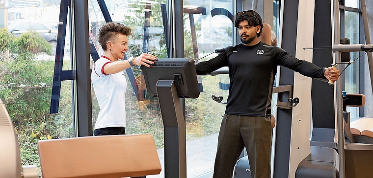 Das Activa Gesundheitszentrum setzt mit milon X ein klares Zeichen für moderne Gesundheitsförderung.Bild: Trix Eggmann