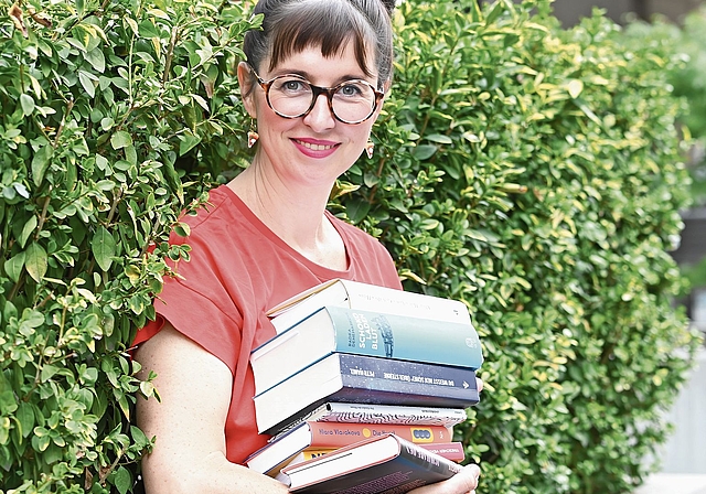 Zum sechsten Mal wirkt Julia Knapp an den Literaturtagen Zofingen als Programmleiterin.Bild: Manuel Arnold