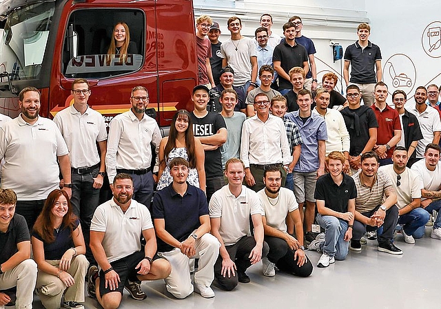 Die Ausbildung junger Menschen hat bei Galliker oberste Priorität.Bild: zvg