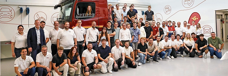 Die Ausbildung junger Menschen hat bei Galliker oberste Priorität.Bild: zvg