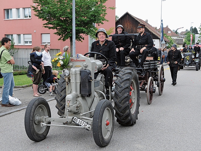 Teilnahme am Dorffest 2012. Bild: Archiv Wiggertaler / Bruno Muntwyler Teilnahme am Dorffest 2012. Bild: Archiv Wiggertaler / Bruno Muntwyler