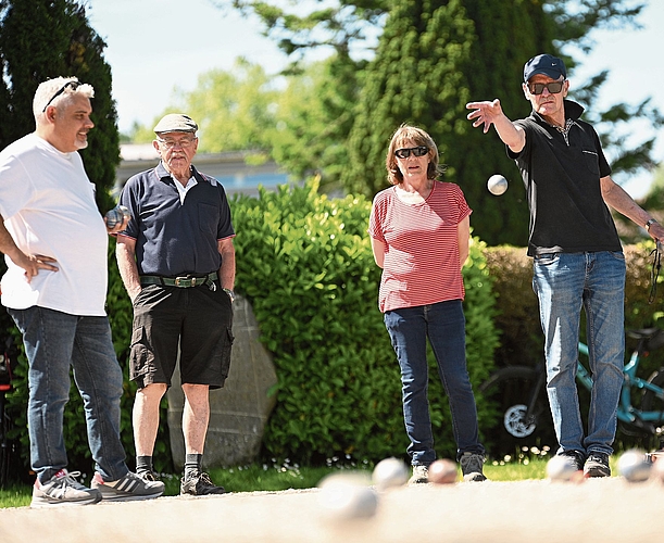 Spiel und Spass waren die zwei Hauptzutaten für den Anlass in Strengelbach.Bilder: Manuel Arnold