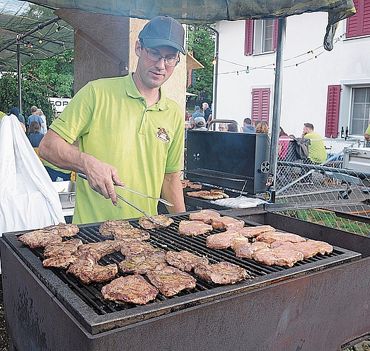 Die Steaks wurden im Akkord gebraten.