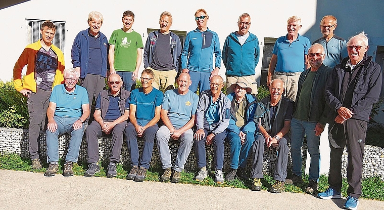 Die Männerriege verbrachte zwei genussvolle und abwechslungsreiche Tage.Bild: zvg