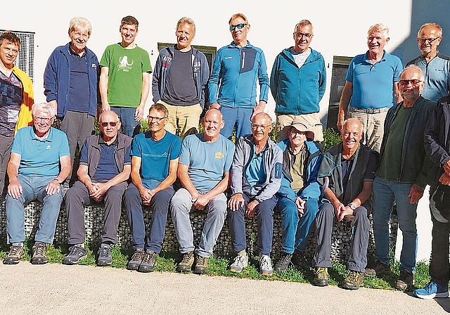 Die Männerriege verbrachte zwei genussvolle und abwechslungsreiche Tage.Bild: zvg