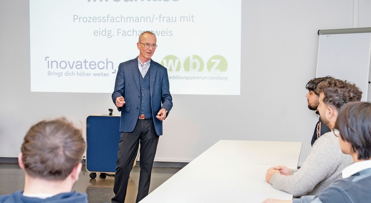 Bildungsgangleiter Max Götschmann.Bild: Jana Schmid