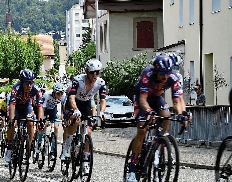 Im letzten Jahr führte die Tour de Suisse über die Henzmannstrasse in Zofingen.Bild: Archiv Janine Müller