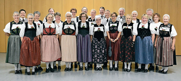 Die Trachtengruppe Oftringen durfte letztes Jahr ihr 88-jähriges Bestehen feiern.Bild: zvg