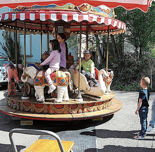 Das Rössli-Spiel begeisterte die kleinen Gäste.