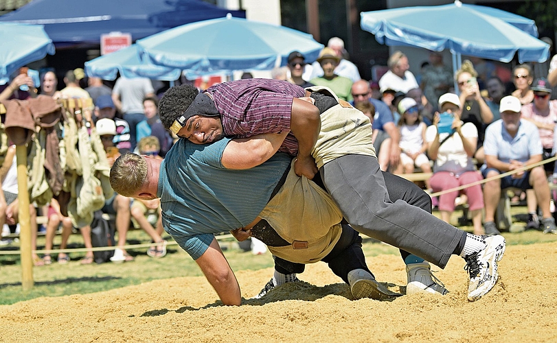 Lokalmatador Sinisha Lüscher beendete den Wettkampf auf Rang 2.Bild: habu fotografie Lokalmatador Sinisha Lüscher beendete den Wettkampf auf Rang 2.Bild: habu fotografie