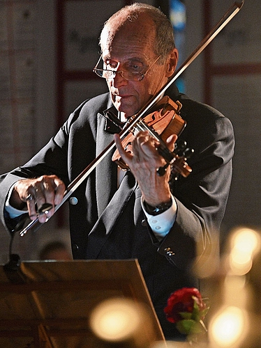 Matthias Steiner, Violine.Bilder: Manuel Arnold