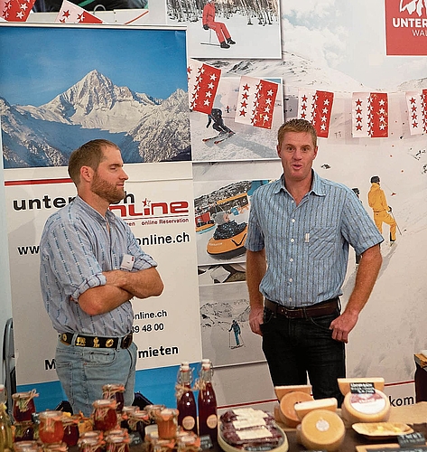 Unterbäch ist eine der drei Walliser Feriendestinationen, die sich an der MUGA präsentieren.Bild: Archiv Wiggertaler / Patrick Lüthi