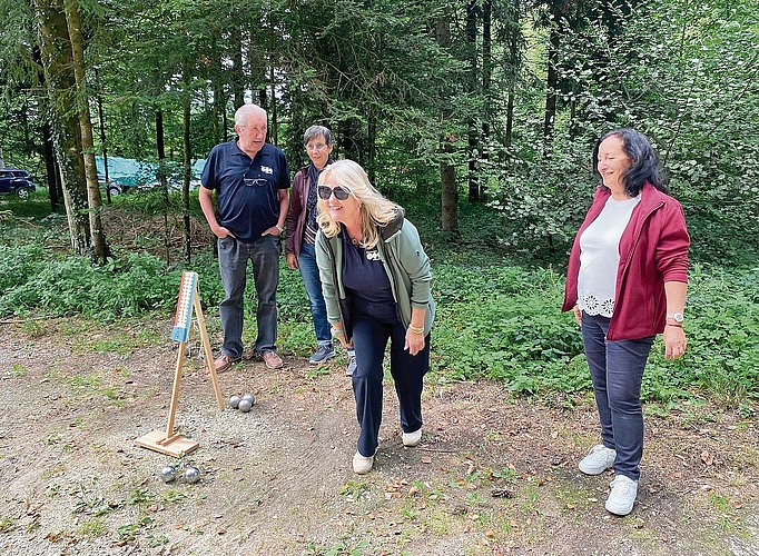 Spiel und Spass – und das mitten im Wald. Spiel und Spass – und das mitten im Wald.