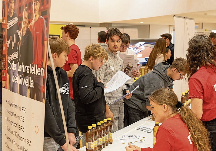 Bei der Rivella AG gibt es richtig gute Lehrstellen.