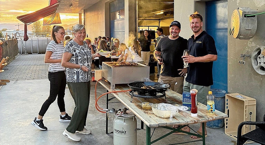 Für das leibliche Wohl war am Jubiläumsfest natürlich auch gesorgt.Bilder: zvg Für das leibliche Wohl war am Jubiläumsfest natürlich auch gesorgt.Bilder: zvg