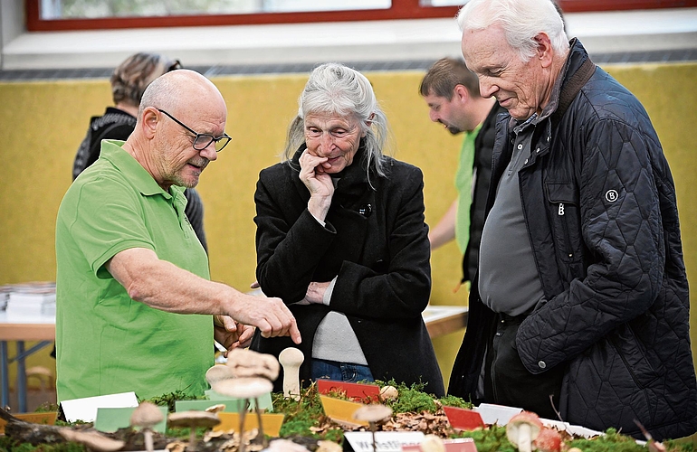 Mit Rat und Tat standen die Vereinsmitglieder den zahlreichen Besuchern zur Seite.