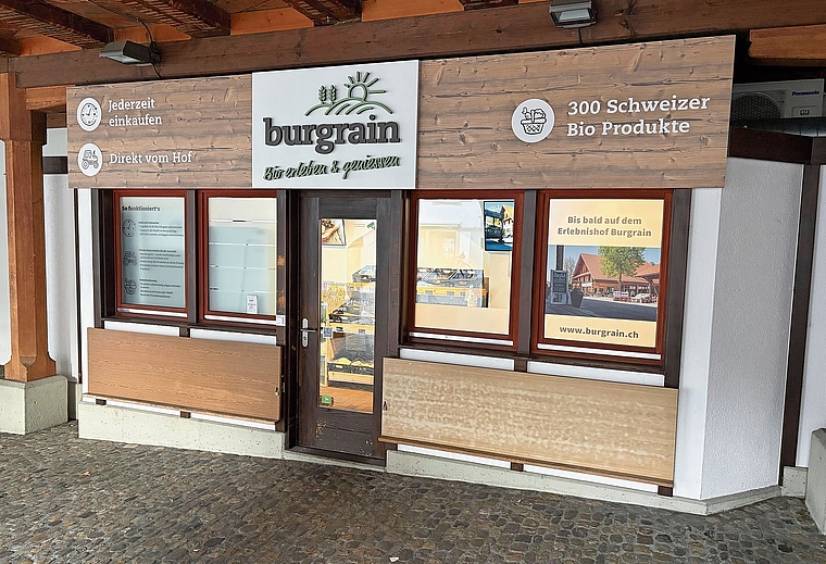 Der Selbstbedienungsladen in der Markthalle wird Anfang April geschlossen.Bild: Thomas Fürst