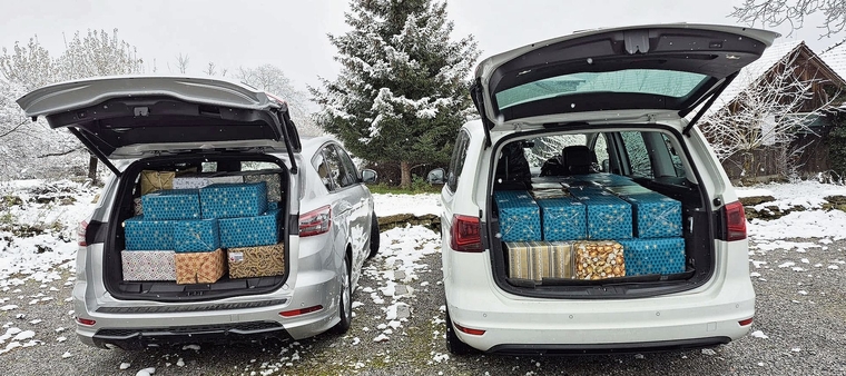 Die zahlreichen Päckchen werden von Rothrist aus nach Moldawien geliefert.Bild: zvg