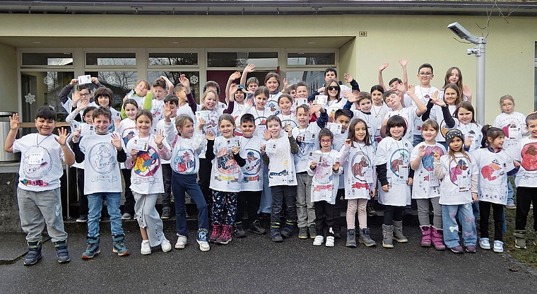 46 Kinder im Alter von 6 bis 11 Jahren nahmen an der aufregenden Spurensuche teil. Bild: zvg