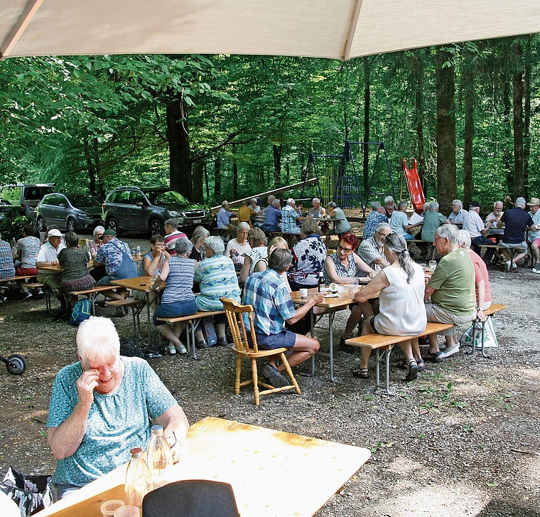 Der Waldhaushöck verzeichnete einen Besucherrekord.Bild: Franz Schmidt