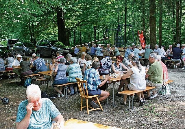 Der Waldhaushöck verzeichnete einen Besucherrekord.Bild: Franz Schmidt