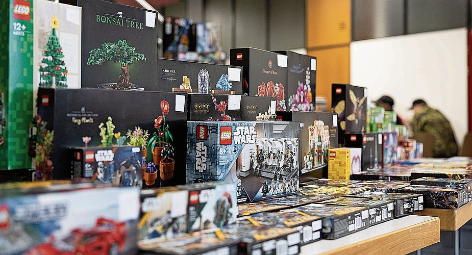 Der Stand liess die Herzen der Lego Fans höher schlagen.