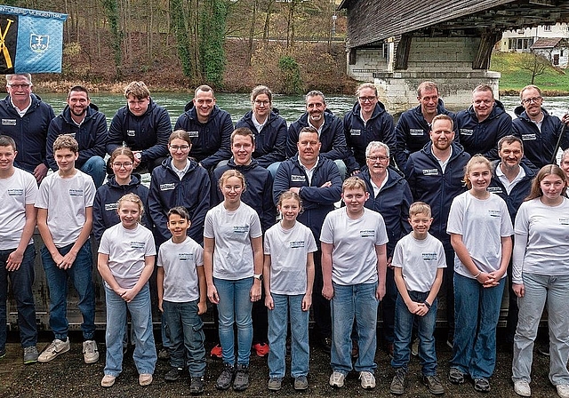 Die Pontoniere Murgenthal leben die Kameradschaft und den Wassersport.Bilder: zvg