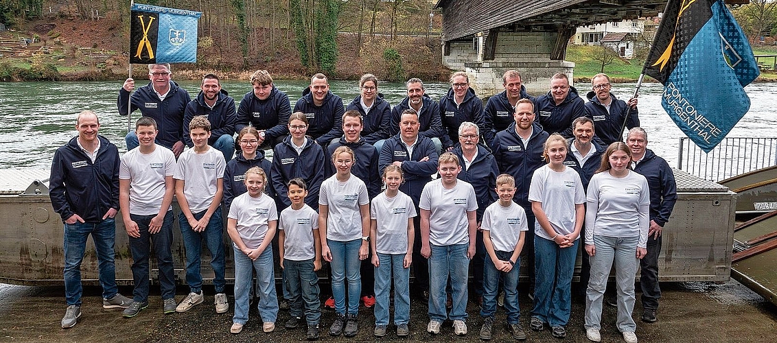 Die Pontoniere Murgenthal leben die Kameradschaft und den Wassersport.Bilder: zvg