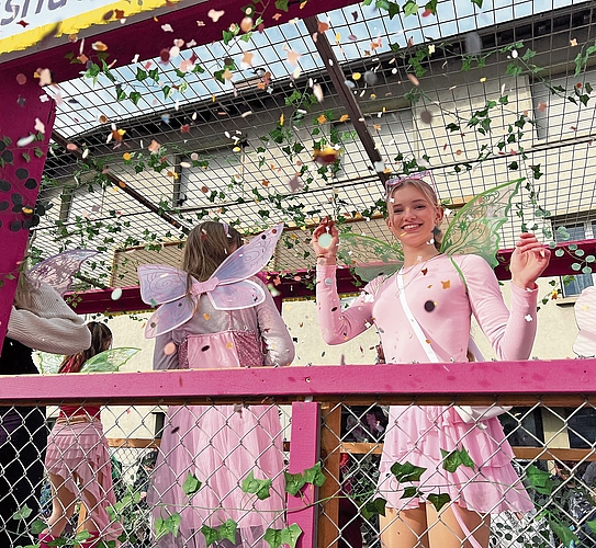 Die zauberhafte Fee eroberte die Herzen.BILDER: Kaspar Flückiger