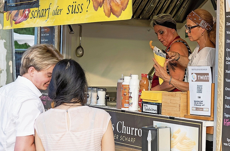 Die Churros werden seit Jahren am Skifest angeboten und sind immer sehr beliebt.