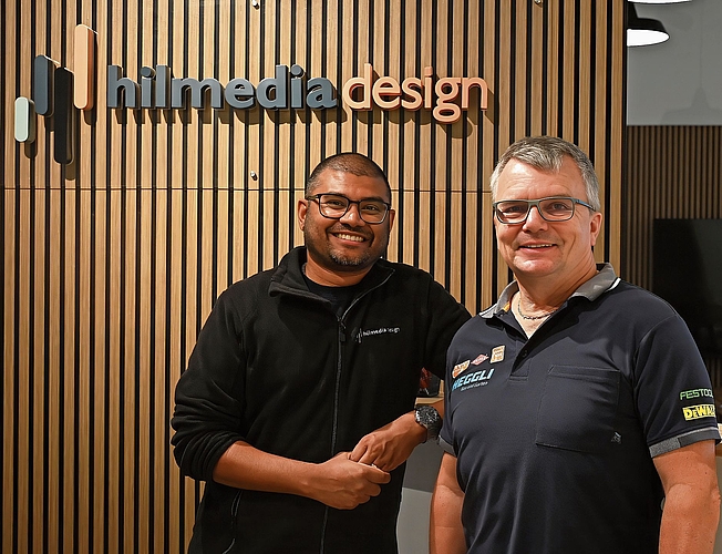 Die beiden OK-Mitglieder Sury Hilfiker (links) und Leonz Heggli.Bild: Manuel Arnold Die beiden OK-Mitglieder Sury Hilfiker (links) und Leonz Heggli.Bild: Manuel Arnold