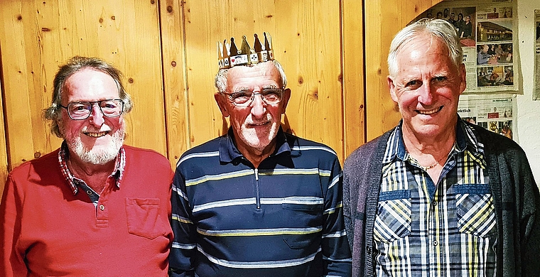 Die besten Spieler (v.l.): Benj Frey, Bänz Dick und Robi Bobst.Bild: zvg