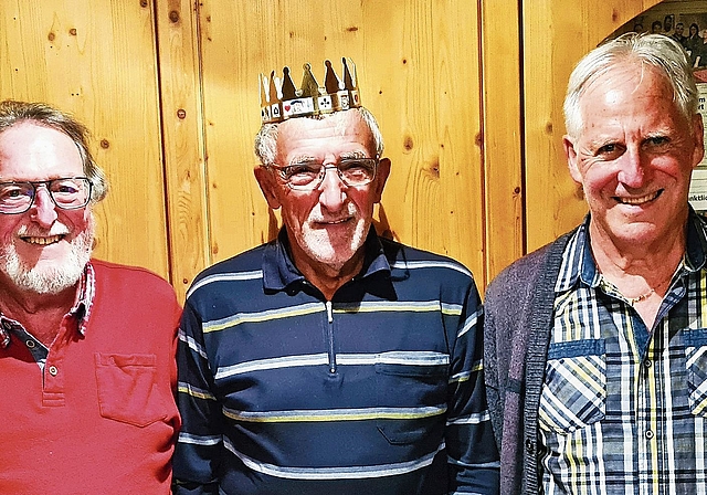 Die besten Spieler (v.l.): Benj Frey, Bänz Dick und Robi Bobst.Bild: zvg