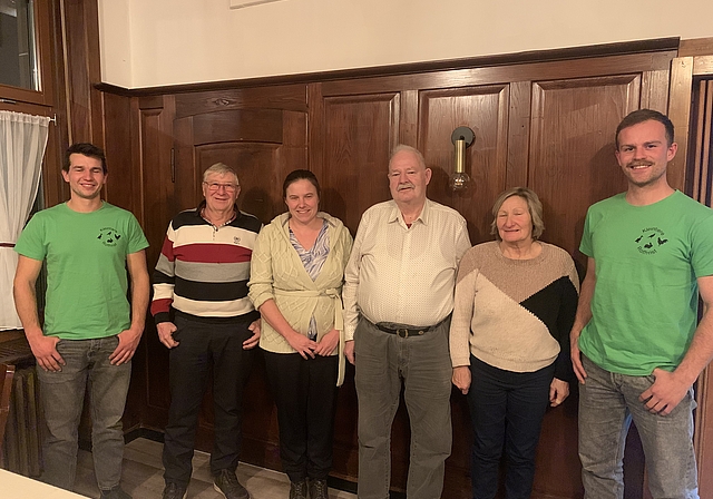 Ein letztes Erinnerungsbild nach dem Abschiedsessen.