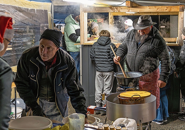 Hier wurde lecker und frisch gekocht. Hier wurde lecker und frisch gekocht.