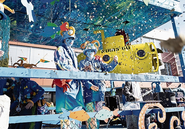 Die Fasnachtsgruppe Scaranubis, Altishofen.Bilder: Manuela Jans-Koch