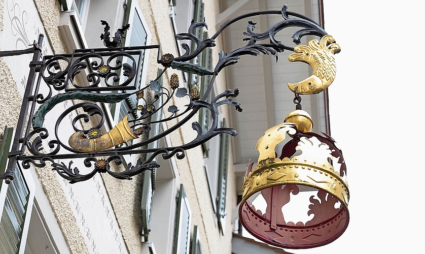 Einer von vielen filigranen Zeitzeugen.