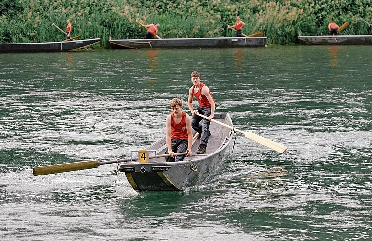 Der Aarelauf in Wynau zählt aufgrund seiner wechselnden Strömungsverhältnisse zu den anspruchsvolleren Wettkampfstrecken.Bild: zvg
