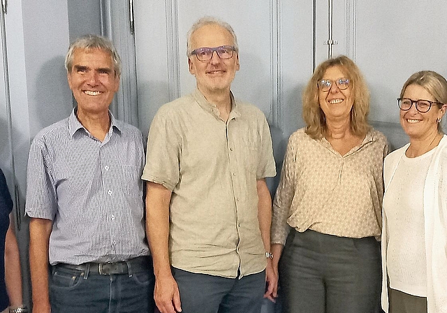 Der neue Vorstand der GGZ des Bezirks Zofingen: Margrit Hochstrasser, Ruedi Gebhard, Claudio Casutt, Lisa Schmid, Uschi Dätwyler und Ralph Geyer (v.l.)Bild: Ruth Kremer