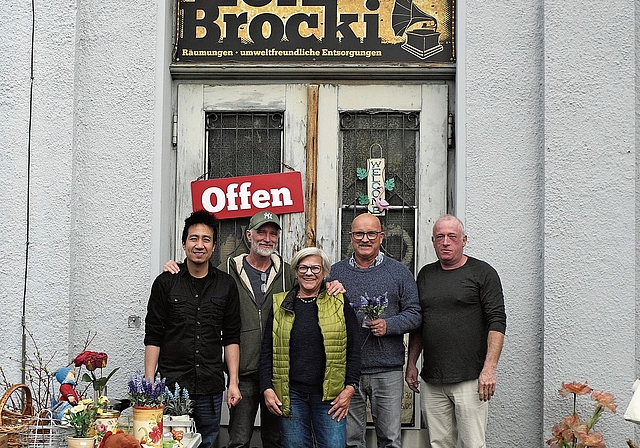 Das gesamte Team wird am neuen Standort in Reiden ab dem 10. April mitarbeiten.Bild: Thomas Gerber