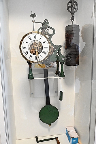 Ein Uhrwerk aus längst vergangenen Zeiten. Ein Uhrwerk aus längst vergangenen Zeiten.