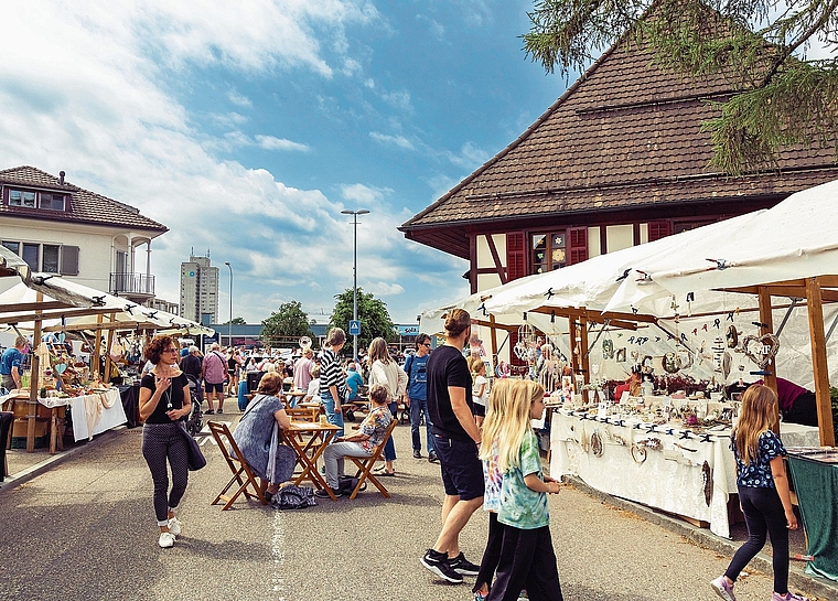 Besucherinnen und Besucher dürfen sich auf zahlreiche Marktstände freuen.bild: zvg