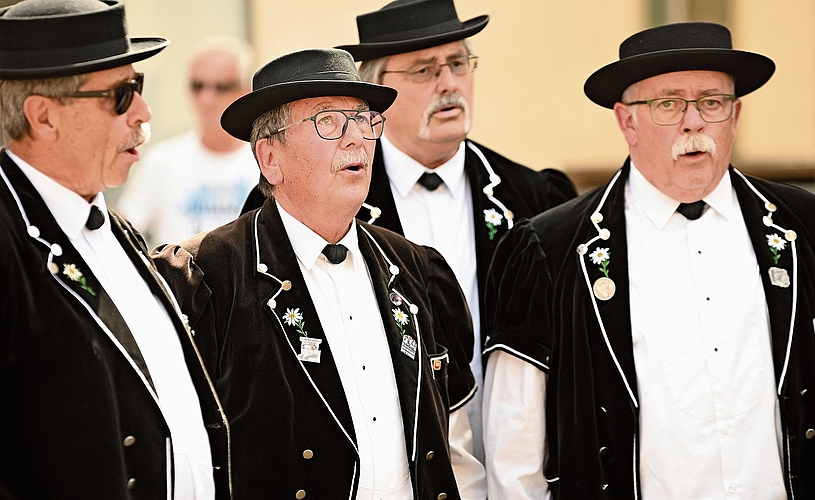 Das Jodlerdoppelquartett Rothrist. Das Jodlerdoppelquartett Rothrist.