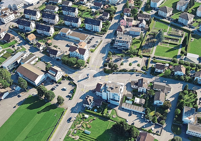 Strengelbach hat trotz des erwarteten Bevölkerungswachstums für die absehbare Zeit bis 2040 genügend Raum.Bild: Gregor Schaad