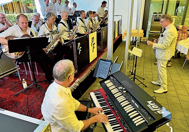 Die Pig Farmers Big Band steht unter der Leitung von Roger Krüger.Bild: zvg