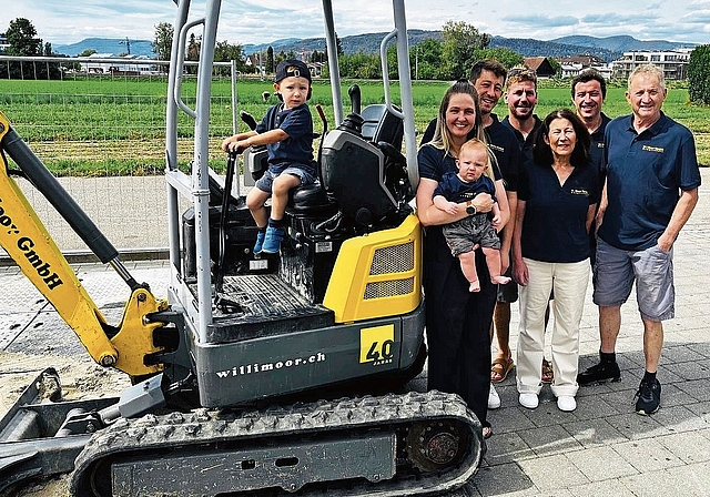 Das Team der W. Moor GmbH freute sich über die vielen Besucher am Jubiläumsfest.